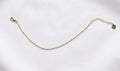 Gold Ball Chain Bracelet with Lobster Clasp
